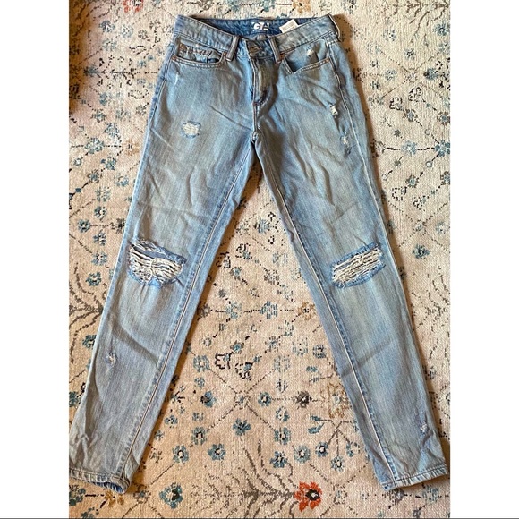 JEANS 3 FOR $50 Garage distressed boyfriend jeans - Picture 1 of 5